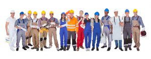 Group Of Construction Workers
